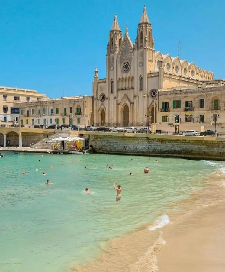 Spinola Bay Apt - Beatiful 3-Double Bed Apt Near Beach In Prime Location Saint Julian's Μάλτα