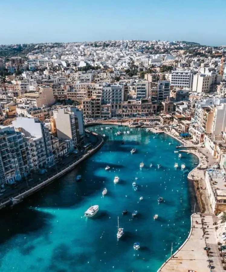 Διαμέρισμα Spinola Bay Apt - Beatiful 3-Double Bed Apt Near Beach In Prime Location Saint Julian's